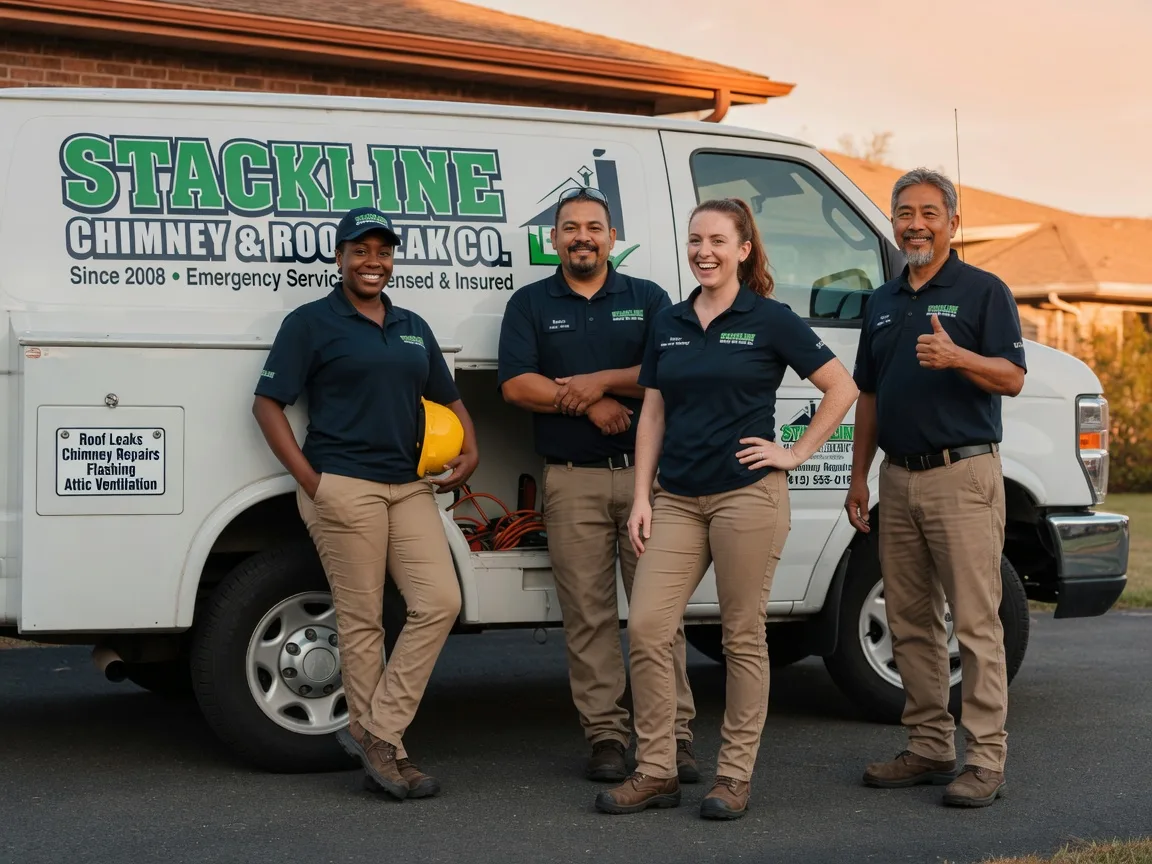 Chimney flashing repair company in Tylertown, MS